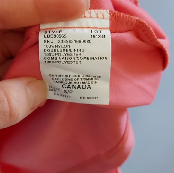 Le Chateau Pink bridesmaid dress size small - Picture 8 of 10